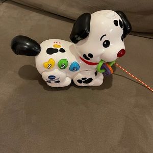 Vetch pull and sing puppy